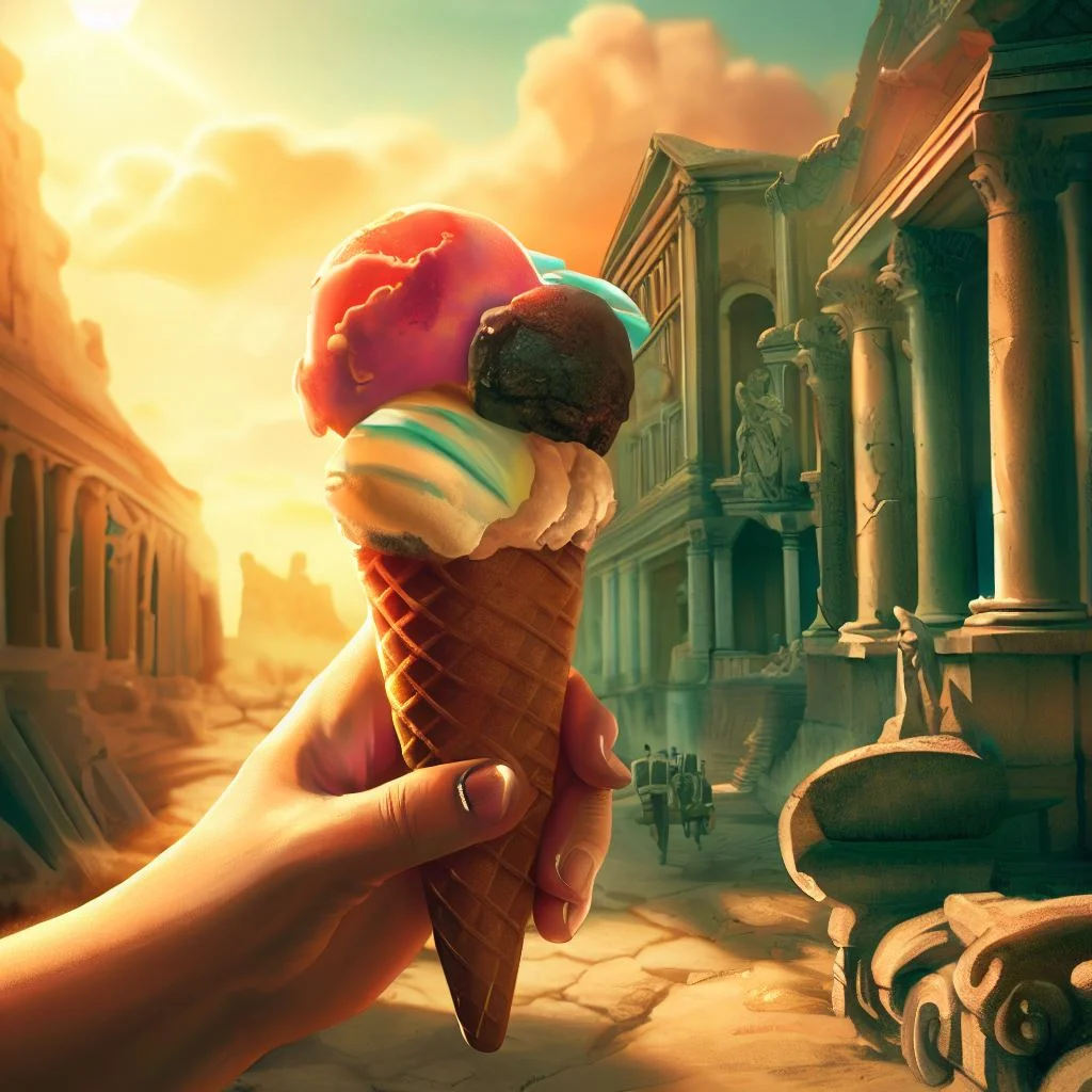 History of ice cream in the world
