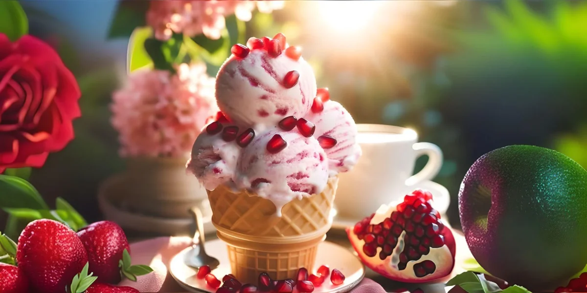 طرز تهیه بستنی انار و لذت بردن از طعم بستنی | هامانا | Hamana