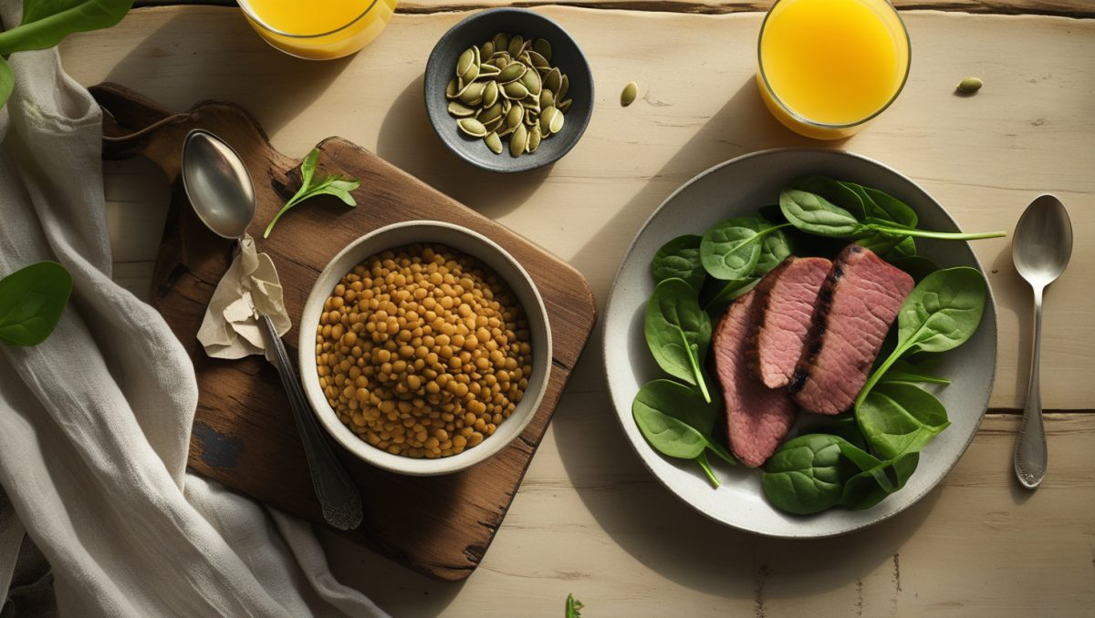 بهترین تغذیه برای درمان کمبود اهن