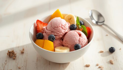 بستنی رژیمی خانگی