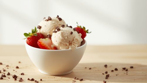 بستنی بدون گلوتن برای افرراد حساس