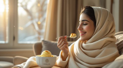 درمان گلودرد با بستنی